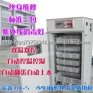 宏鑫440枚孵化箱,家禽孵化設備,小型孵蛋器,孵化機_世界工廠網